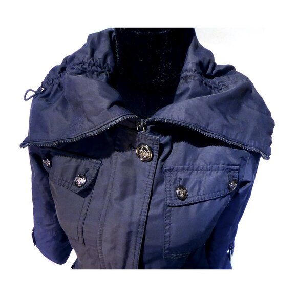 LAUNDRY by Shelli Segal Navy blue Lightweight jacket size XS Cotton/Nylon - Picture 2 of 9